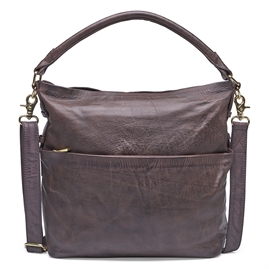 Depeche - Golden Chic Medium Bag 15824 - Dark Brown